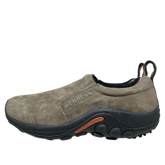Merrell Jungle Moc‎ Slip On Suede Comfort Brown Shoes Mens 10 wide Casual main image 9